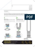 Dyson Fan AM07 User Guide PDF