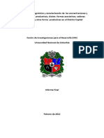 Informe Sobre Aglomeraciones Cid