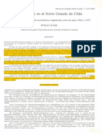 Bahr. 1980. Migraciones en El Norte Grande de Chile. Resultados de Un Análisis de Movimientos Migratorios Entre Los Años 1965 y 1970.