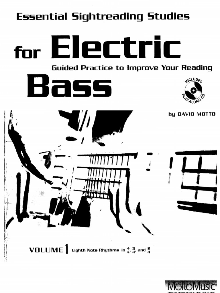 Essential Sightreading Studies For El - Bass - D.Motto Vol.1 | PDF