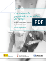 Competencias Medico Del Trabajo PDF