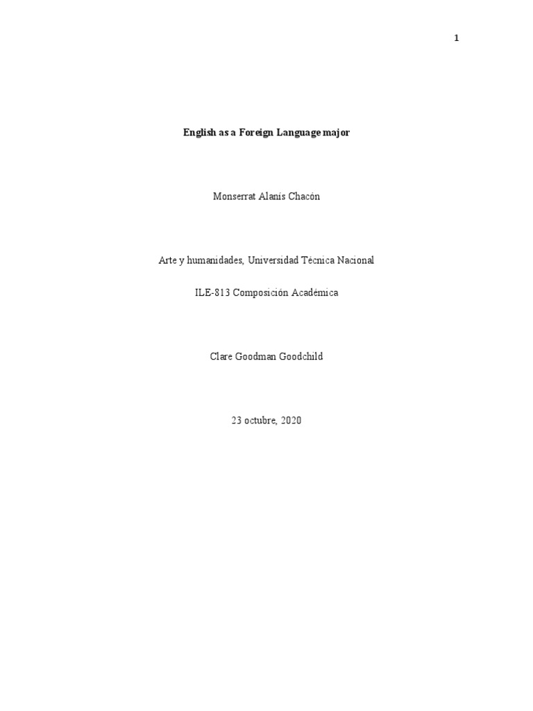 Techniques of English Learning | PDF | English As A Second Or Foreign ...