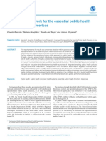 A Renewed Framework For The Essential Public Health Functions in The Americas