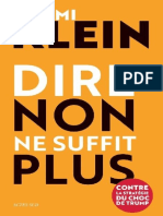 Dire Non Ne Suffit Plus - Contre La Stratégie Du Choc de Trump (PDFDrive) PDF