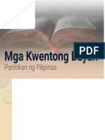Kwentong Bayan - Filipino Vii-2020