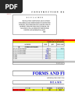 FORMWORKS & SCAFFOLDINGS Estimates