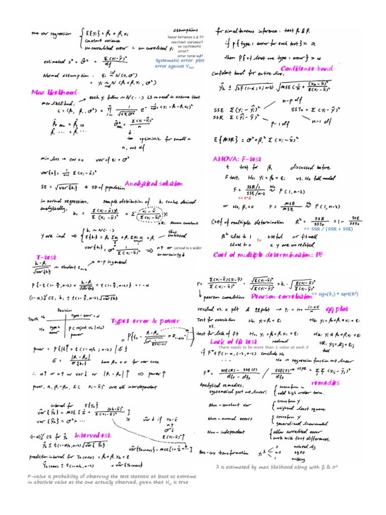 Statistical Analysis Techniques Overview | PDF