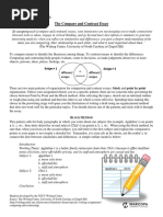 Compare and Contrast (2 PG)