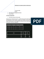 Algoritmos de Planificación de Procesos