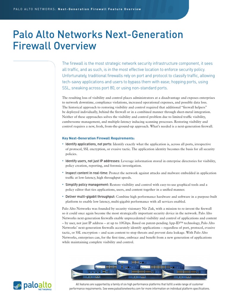 Firewall Overview 2010 PDF | PDF