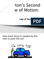 17B. Newtons Second Law of Motion