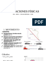 Alicaciones Físicas y Longitud de Arco