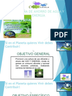 Presentación Campaña de Ahorro de Agua y Energía en Oficinas - Cetla S.A.S