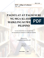 Pagsusuring Pampanitikan