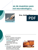 Muestreo CONTROL MICROBIOLOGICO