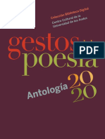 ANTOLOGÍA 2020 - Gestos de La Poesía