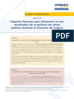 Factores que influyeron en la política de salud durante el Oncenio de Leguía