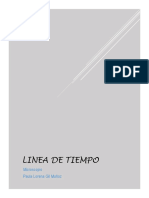 Línea de Tiempo Del Microscopio PDF