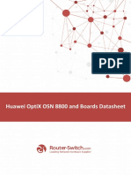Huawei Optix Osn 8800 and Boards Datasheet