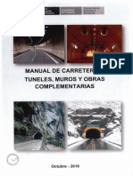 Manual de Tuneles, Muros y Obras Complementarias en Carreteras