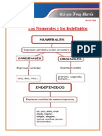 Sesion 37 - Los Numerales y Los Indefinidos