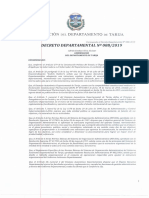 Decreto Departamental 088 2019