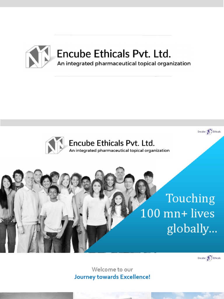 Encube Corporate Presentation | PDF | Pharmaceutical | Business