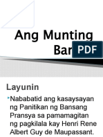 Ang Munting Bariles