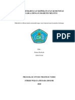 LP Komkel Tentang Diabetes Melitus PDF