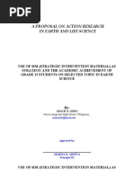 Use of SIM as strategy and the academic achievement of grade 12 students on selected topic in earth science