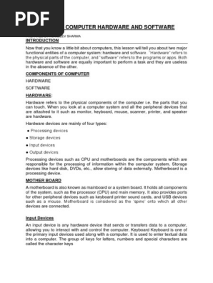  CH 02 COMPURTER HARDWARE-