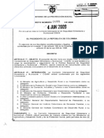 Decreto 2055 de 2009cisan