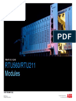 Abb Rtu560 and Modules PDF