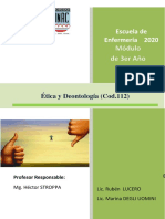 Modulo Etica y Deontologia. U4 - 2020