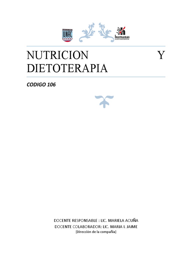Material de Nutricion 2020 PDF Digestión