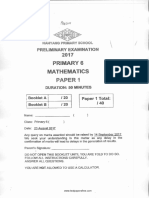 P6 Maths SA2 2017 Nanyang