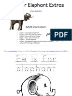 Ee Is For Elephant Extras: What's Included