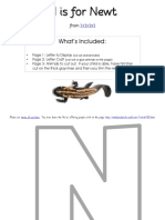 N Is For Newt: What's Included