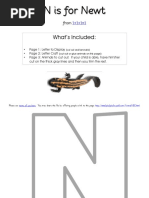 N Is For Newt: What's Included