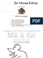 MM Is For Mouse Extras: What's Included