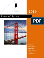 Proyecto Integrador 2016 Puente Colgante