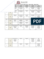 Mock Exams Year 11/IGCSE and Years 12 and 13 AS/A Levels - March 18th - March 22nd