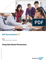 Using Role-Based Permissions: Public Document Version: Q4 2019 - 2020-02-01
