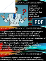 What Is Mechanical Engineering?