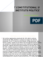 Drept Constitutional Si Institutii Politice