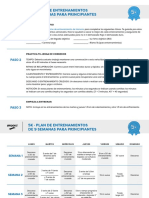 Training-Plan 5k-Beginner ES PDF