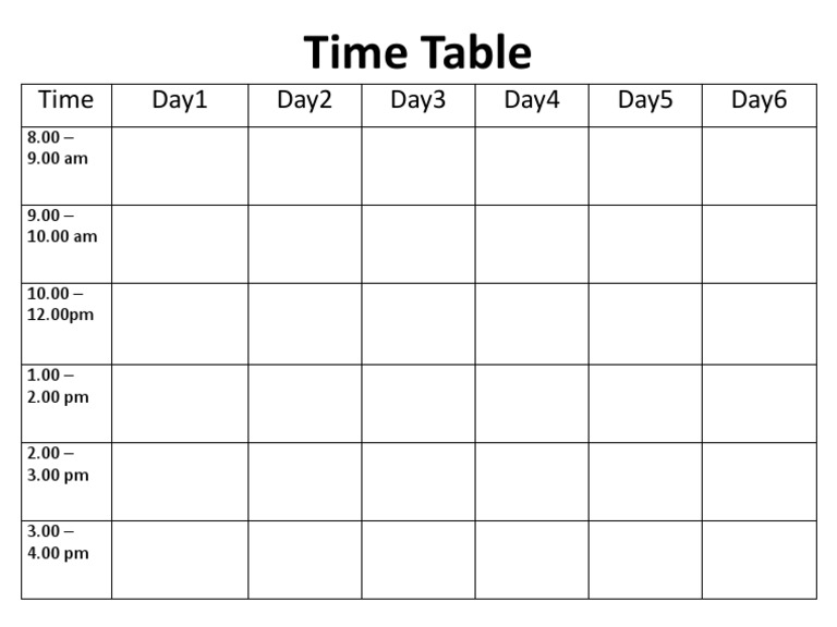 Weekly Event Schedule Template | PDF | Travel | Cooking, Food & Wine