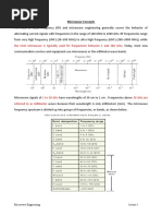 The Term Microwave Is Typically Used For Frequencies Between 3 and 300 GHZ