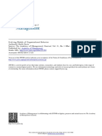 Evolving Models of OB PDF