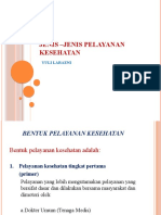 Jenis - Jenis Pelayanan Kesehatan